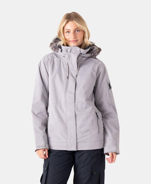 Meade Jacket - Heather Grey - Roxy