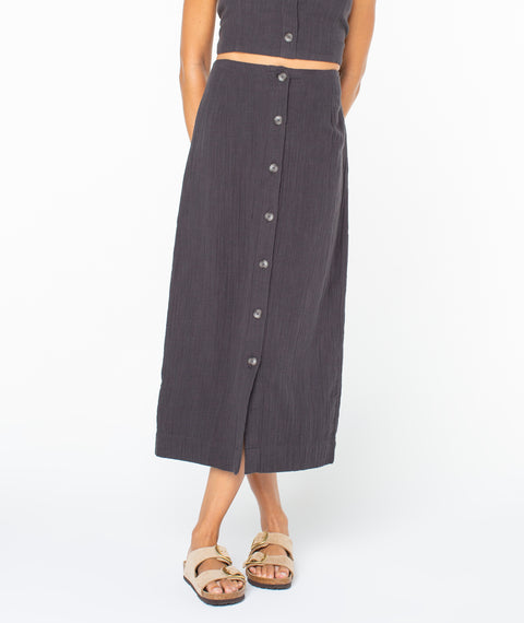 Island Nomad Skirt - Phantom Solid - Roxy