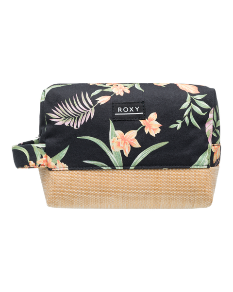 Misty Jetties Travel Accessories Pouch - Anthracite Island - Roxy