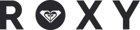 Roxy Heart Wordmark - Anthracite