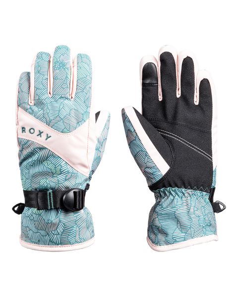 Roxy Jetty Girl Gloves - Pink Salt Sketchbook - Roxy