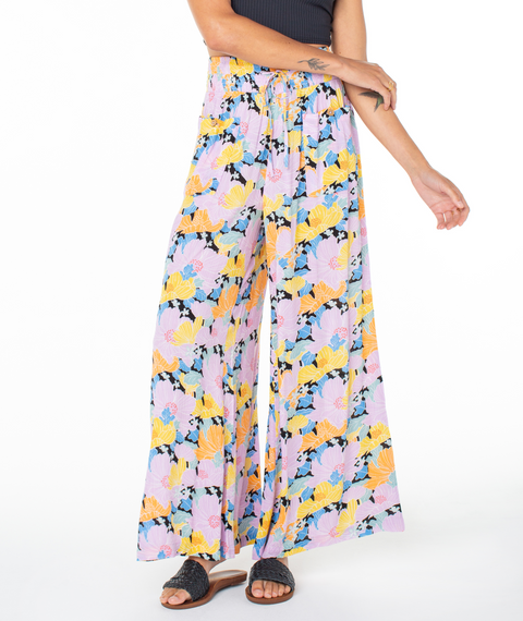 Sunset Daze Pant - Anthracite Blossoms - Roxy