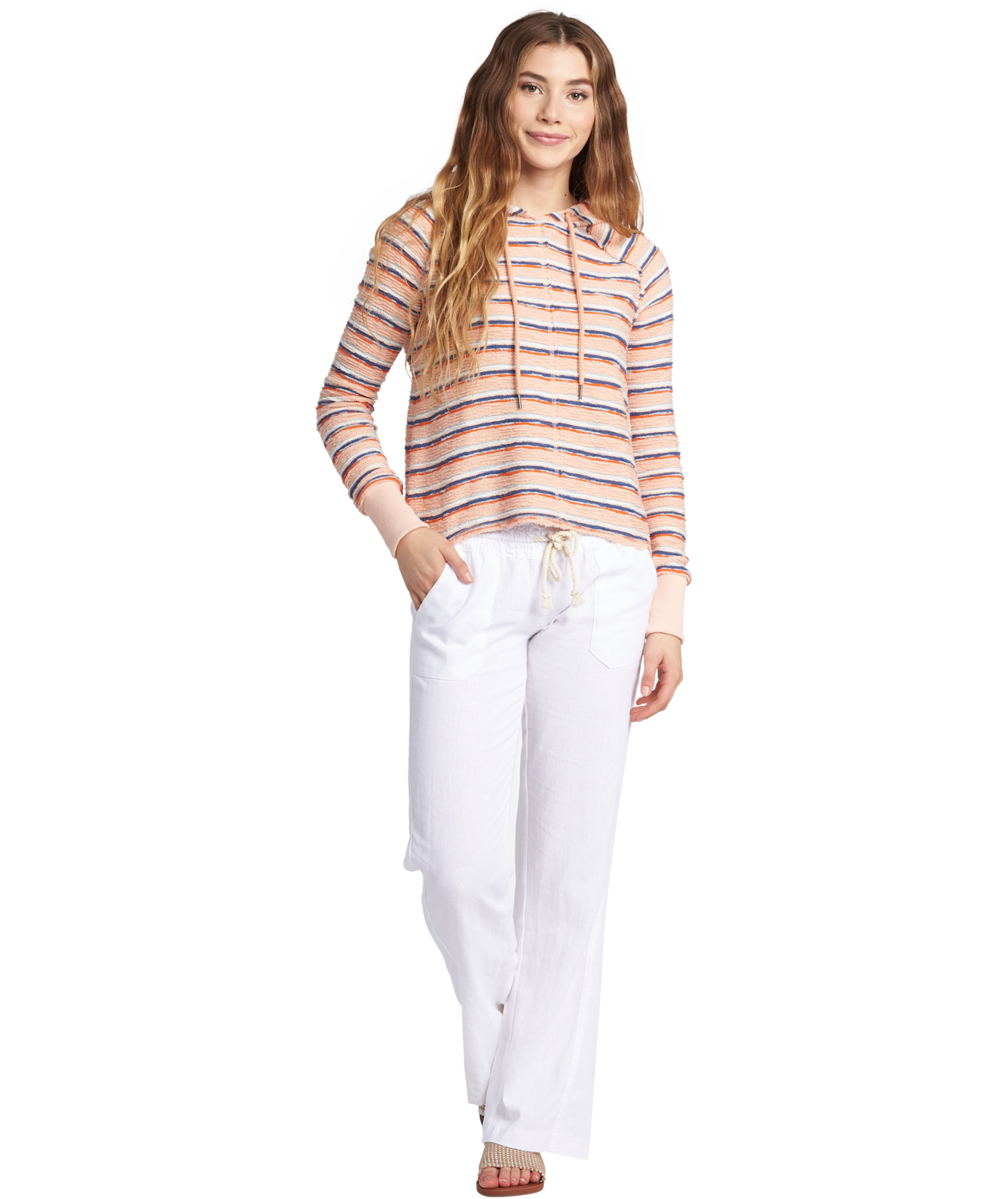 Oceanside Pant - Sea Salt Solid - Roxy